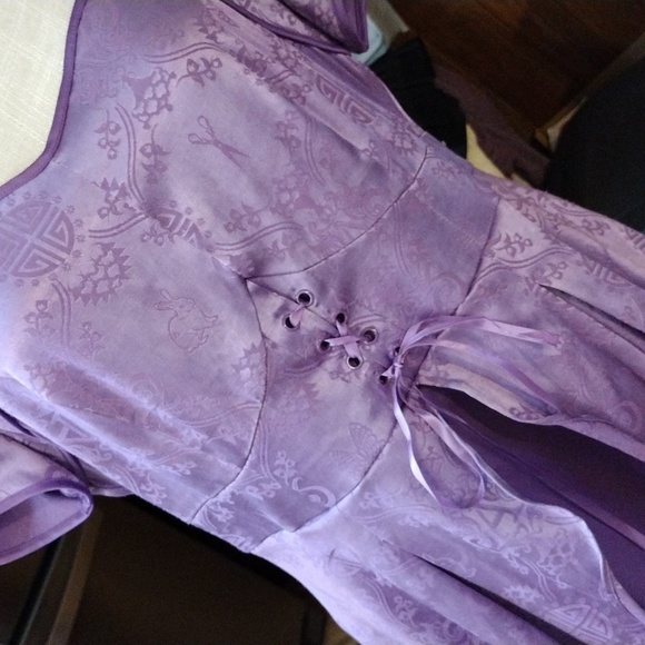 🎃 AMAZING DISNEY "ALICE THROUGH THE LOOKING GLASS" DRESS (COSTUME) SZ LADIES 14 - Picture 6 of 16